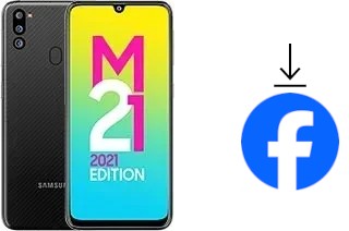 Come installare Facebook su un Samsung Galaxy M21 2021