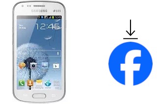 Come installare Facebook su un Samsung Galaxy S Duos S7562