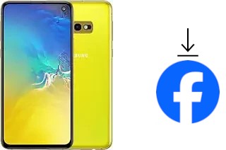 Come installare Facebook su un Samsung Galaxy S10e