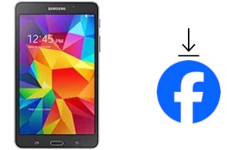 Come installare Facebook su un Samsung Galaxy Tab 4 7.0 LTE