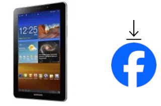 Come installare Facebook su un Samsung P6800 Galaxy Tab 7.7