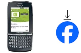 Come installare Facebook su un Samsung M580 Replenish