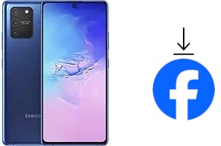 Come installare Facebook su un Samsung Galaxy S10 Lite