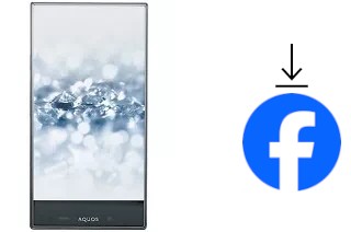 Come installare Facebook su un Sharp Aquos Crystal 2