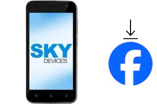 Come installare Facebook su un Sky-Devices Sky Elite 4-5P