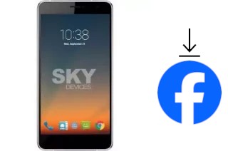 Come installare Facebook su un Sky-Devices Sky Elite 6-0L Plus