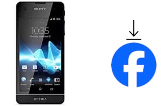 Come installare Facebook su un Sony Xperia SX SO-05D