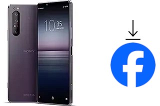 Come installare Facebook su un Sony Xperia 1 II