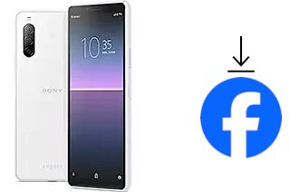 Come installare Facebook su un Sony Xperia 10 II