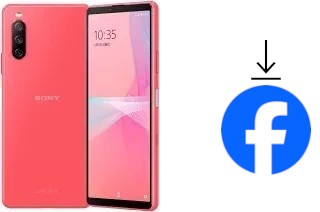 Come installare Facebook su un Sony Xperia 10 III Lite