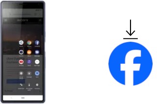 Come installare Facebook su un Sony Xperia 10 Plus