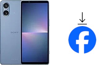 Come installare Facebook su un Sony Xperia 5 V