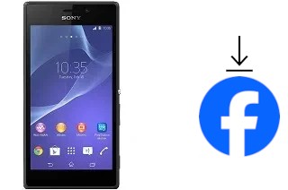 Come installare Facebook su un Sony Xperia M2 Aqua