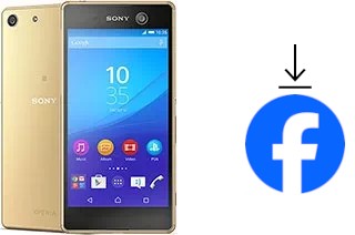 Come installare Facebook su un Sony Xperia M5 Dual