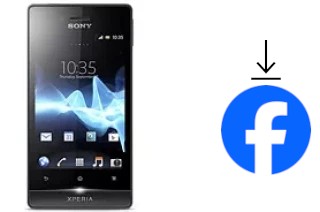 Come installare Facebook su un Sony Xperia miro