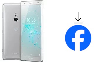 Come installare Facebook su un Sony Xperia XZ2