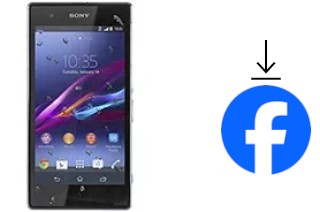 Come installare Facebook su un Sony Xperia Z1s