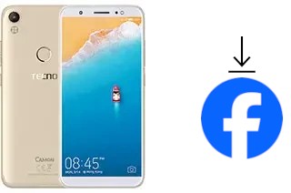 Come installare Facebook su un Tecno Camon CM