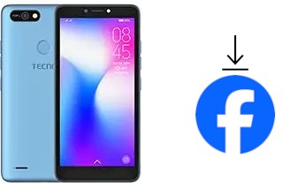 Come installare Facebook su un Tecno Pop 2F