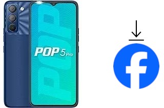 Come installare Facebook su un Tecno Pop 5 Pro