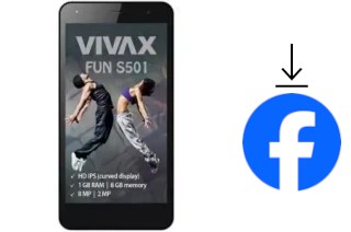 Come installare Facebook su un Vivax Fun S501