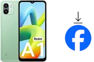 Come installare Facebook su un Xiaomi Redmi A1