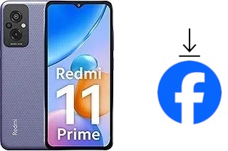 Come installare Facebook su un Xiaomi Redmi 11 Prime