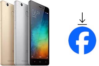 Come installare Facebook su un Xiaomi Redmi 3 Pro