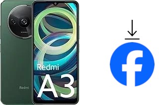 Come installare Facebook su un Xiaomi Redmi A3