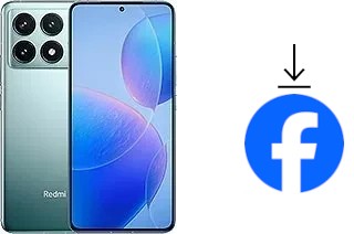 Come installare Facebook su un Xiaomi Redmi K70 Pro