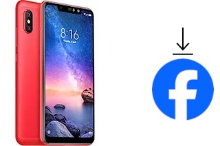 Come installare Facebook su un Xiaomi Redmi Note 6 Pro