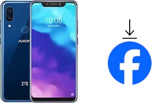 Come installare Facebook su un ZTE Axon 9 Pro