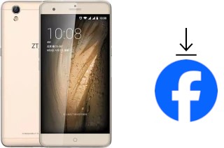 Come installare Facebook su un ZTE Blade V7 Max