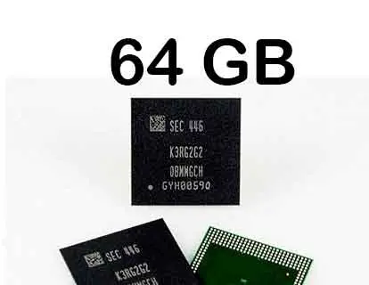 64 GB di memoria interna