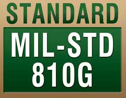 certificazione di resistenza MIL-STD-810G