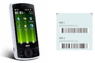 Come vedere il codice IMEI su beTouch E101