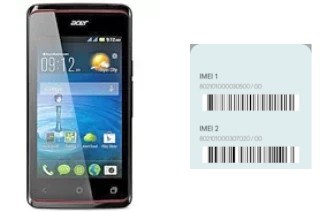 Come vedere il codice IMEI su Liquid Z200