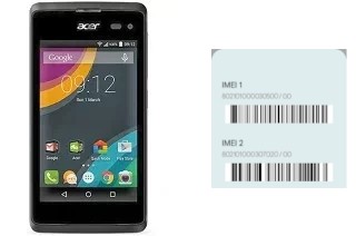 Come vedere il codice IMEI su Liquid Z220