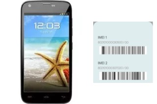 Come vedere il codice IMEI su Advan S4H