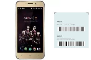 Come vedere il codice IMEI su Advan S5Q