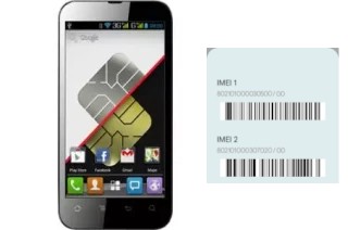 Come vedere il codice IMEI su AX500