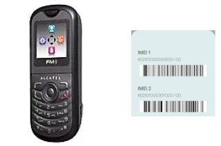 Come vedere il codice IMEI su OT-203