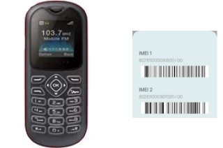 Come vedere il codice IMEI su OT-208