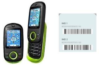 Come vedere il codice IMEI su OT-280