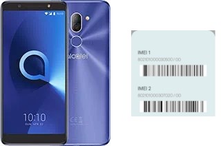 Come vedere il codice IMEI su alcatel 3x