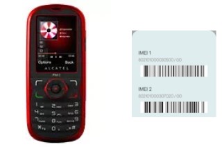 Come vedere il codice IMEI su OT-505