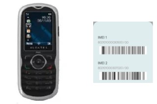 Come vedere il codice IMEI su OT-508A