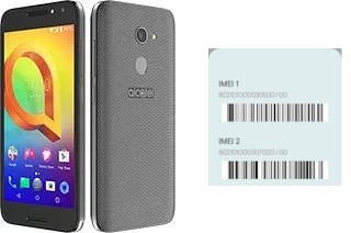 Come vedere il codice IMEI su alcatel A3