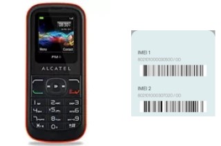 Come vedere il codice IMEI su OT-306