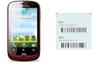 Come vedere il codice IMEI su OT-990